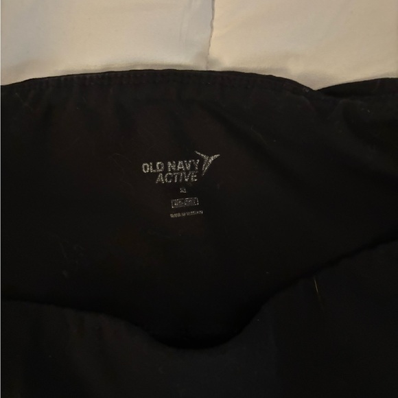 Old Navy Active Jet Black Leggings- two pairs - Picture 6 of 6